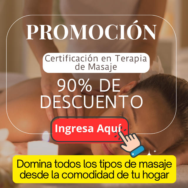 promoción terapia de masaje